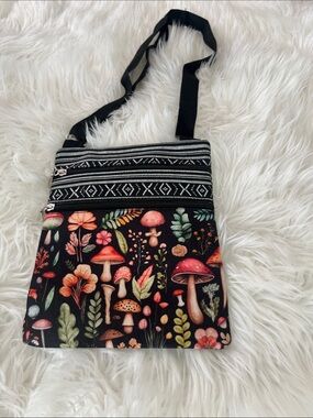 Mushroom cross body bag